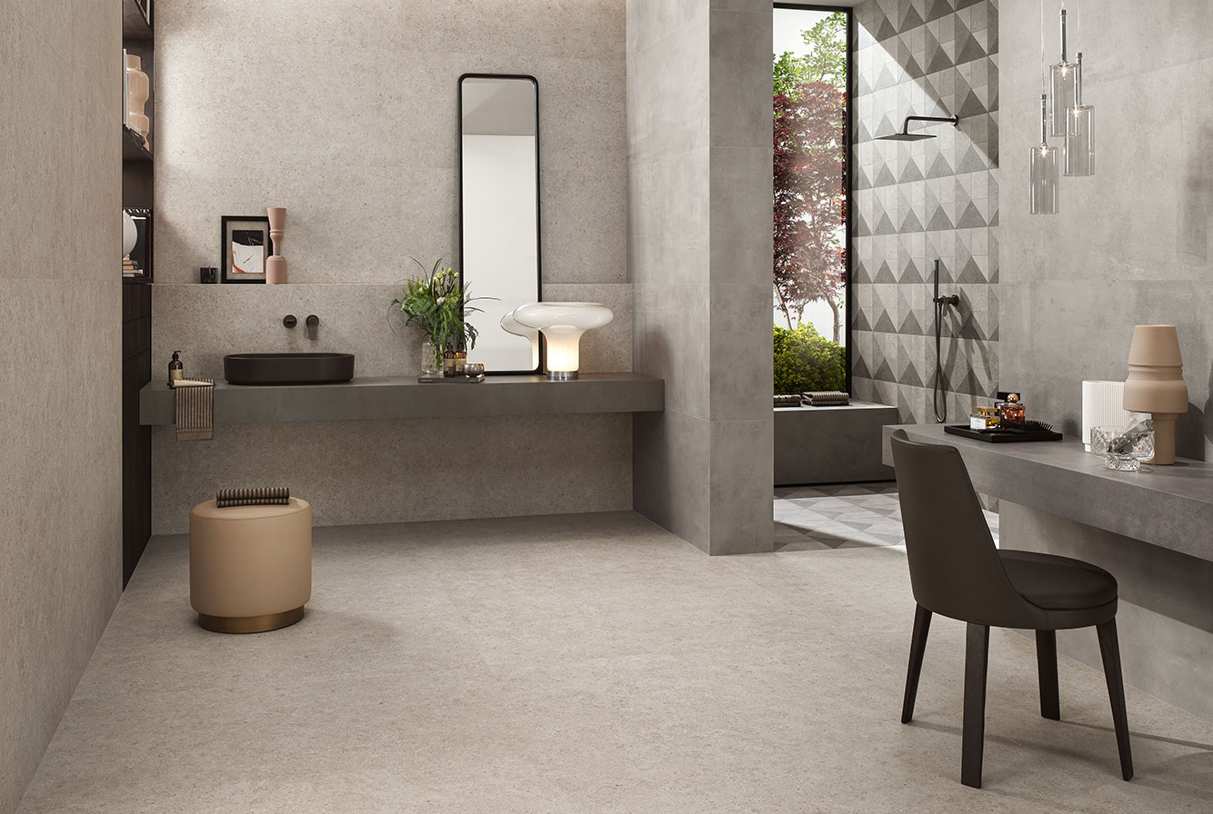 BOOST STONE WHITE / MOSAICO CUBE COLD FIXED